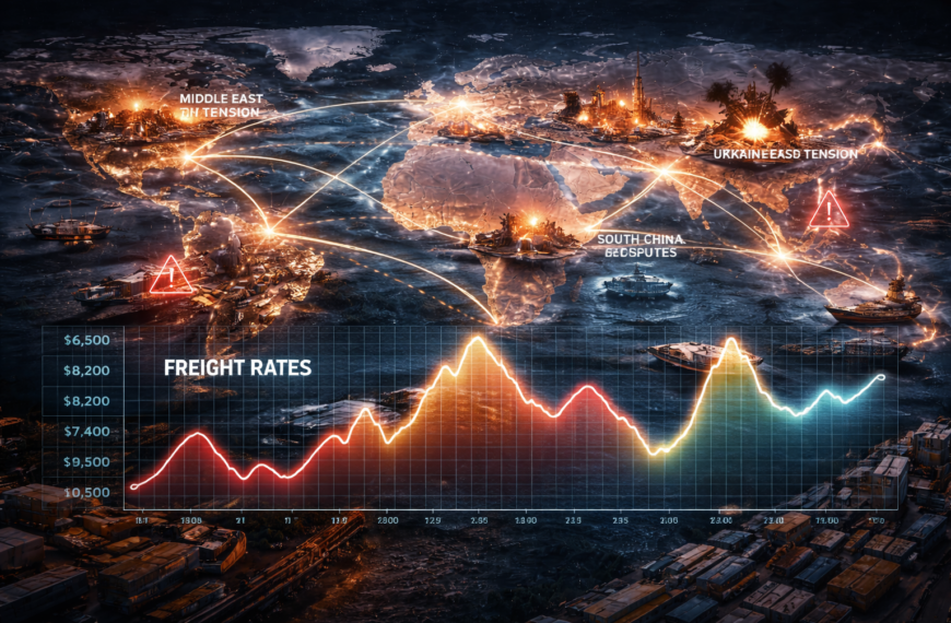 Freight Rates Are Easing but Volatility Has Become Structural