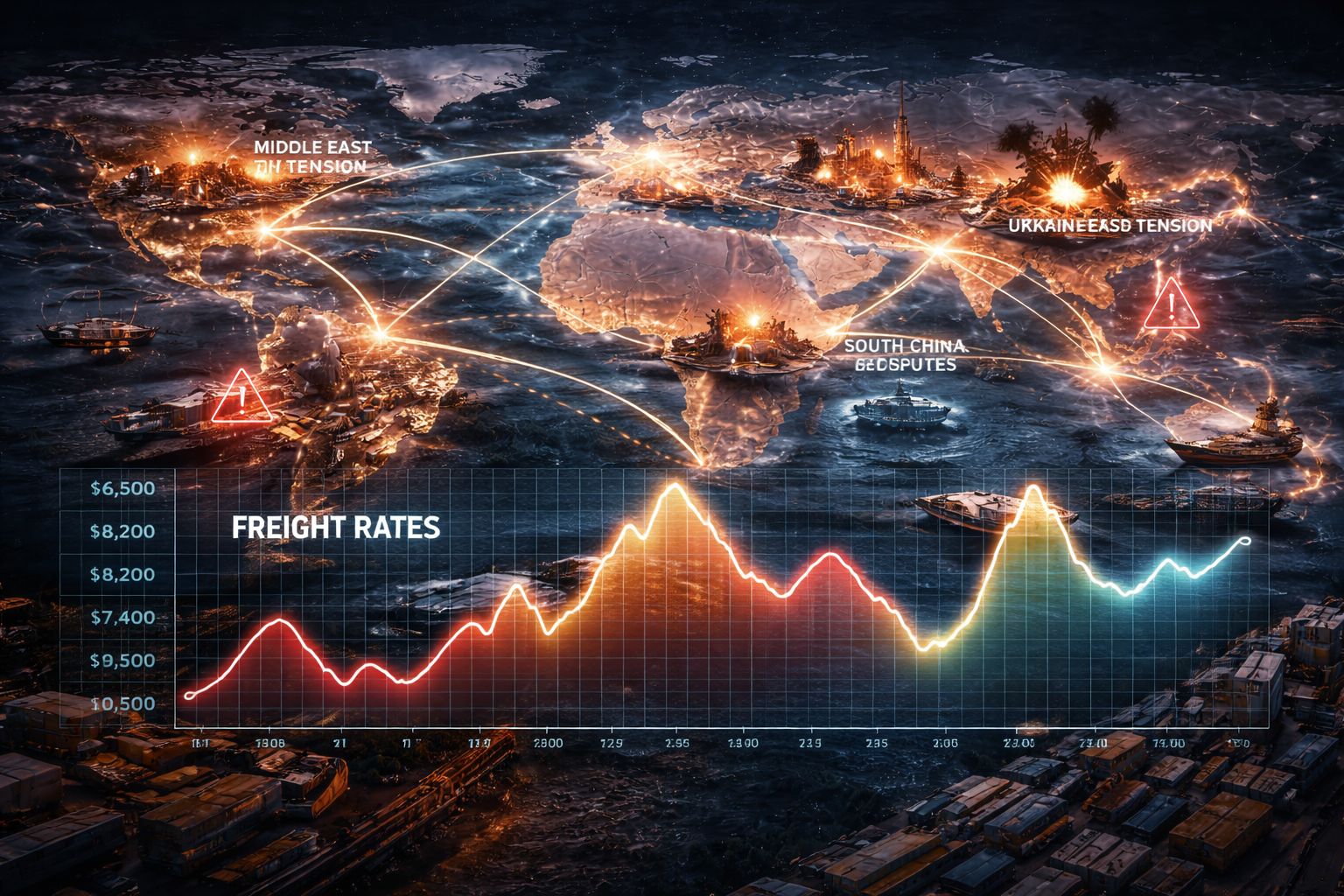 Freight Rates Are Easing but Volatility Has Become Structural